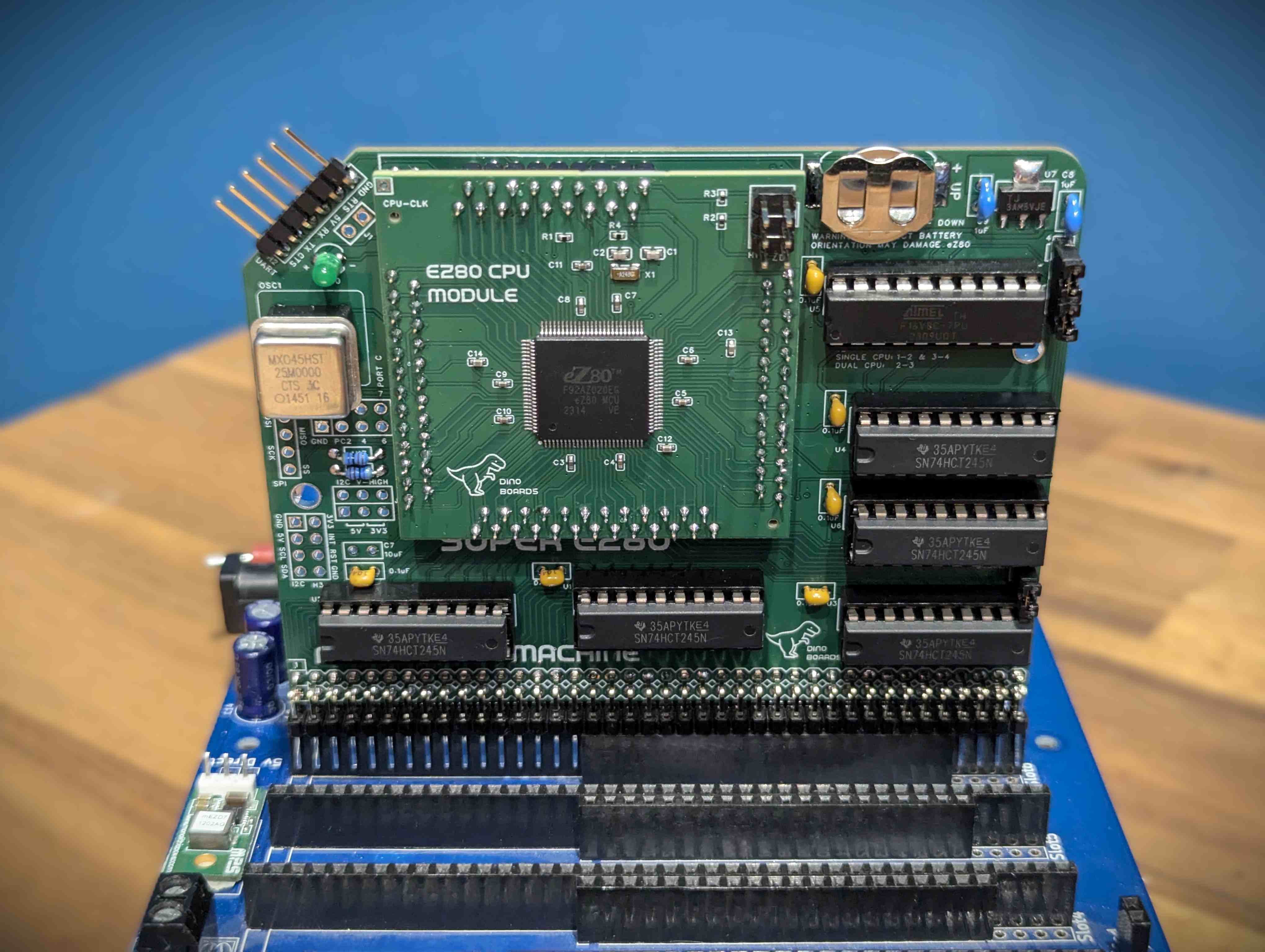 ez80 module installed