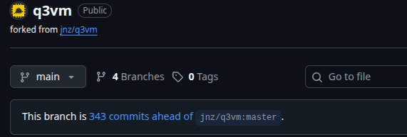 343 commits added to upstream