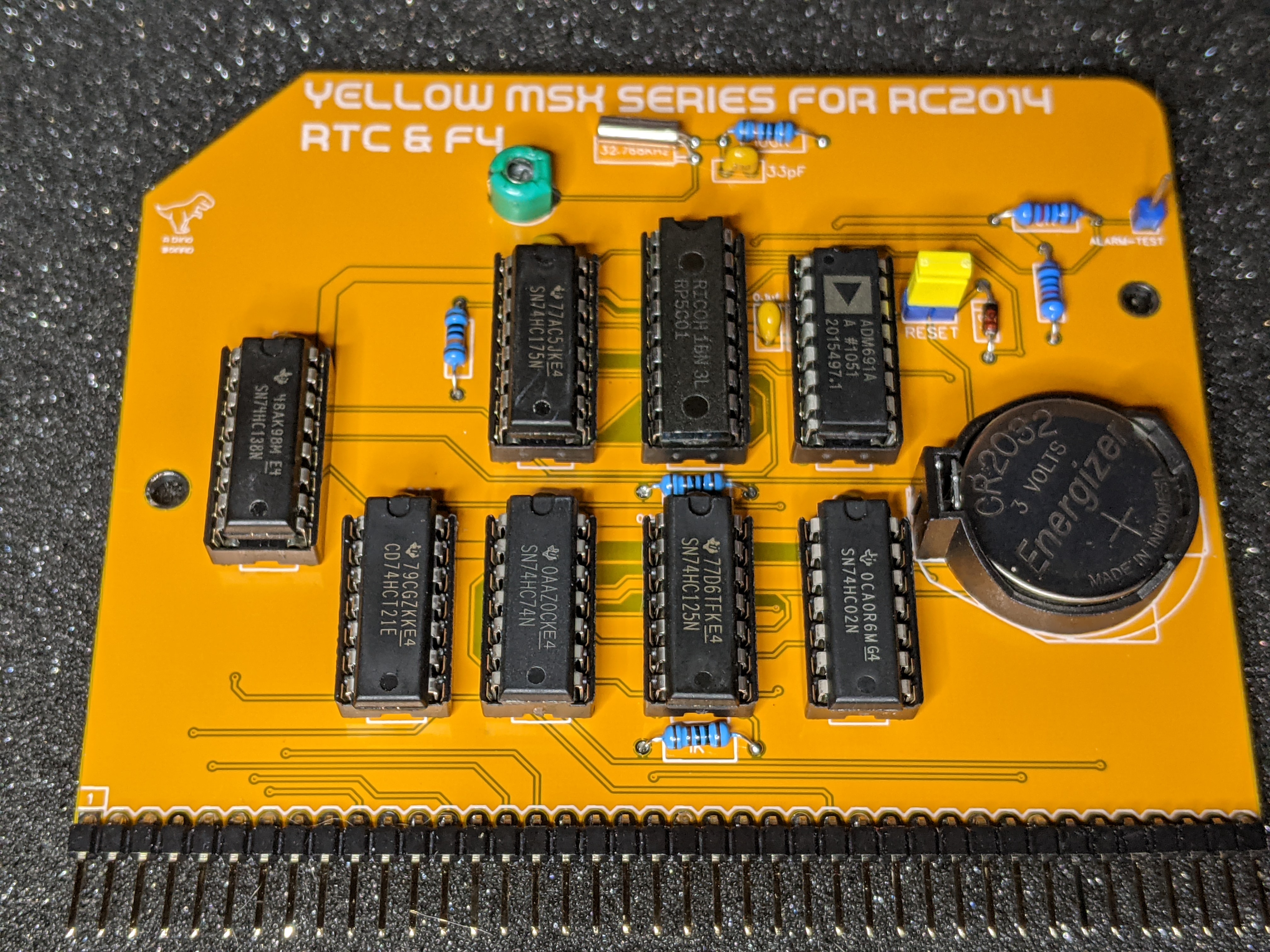 RP5C01 RTC and MSX F4
